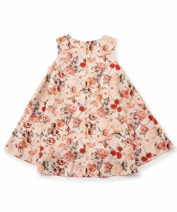 榛子巧克力豹紋連衣裙_120_140【青少年】