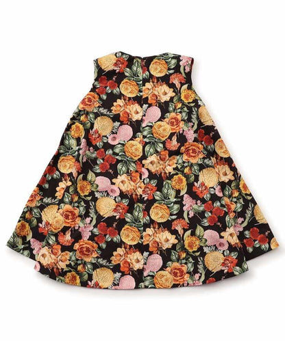 榛子巧克力豹紋連衣裙_120_140【青少年】