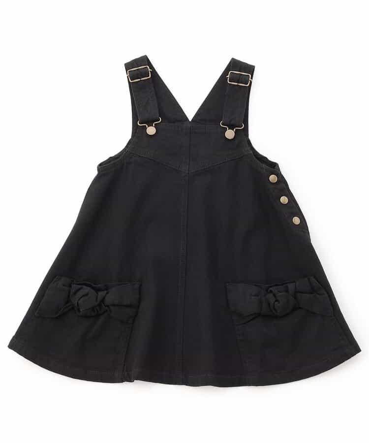 藍色針織連衣裙_120_140【青少年】