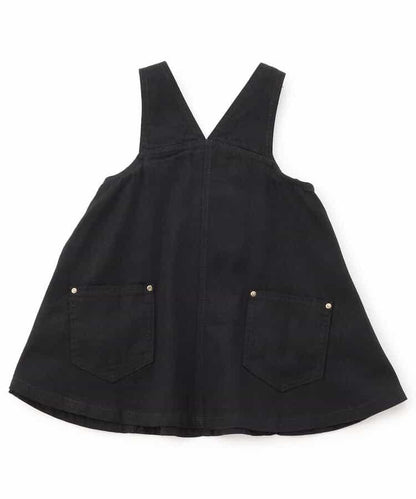 藍色針織連衣裙_120_140【青少年】