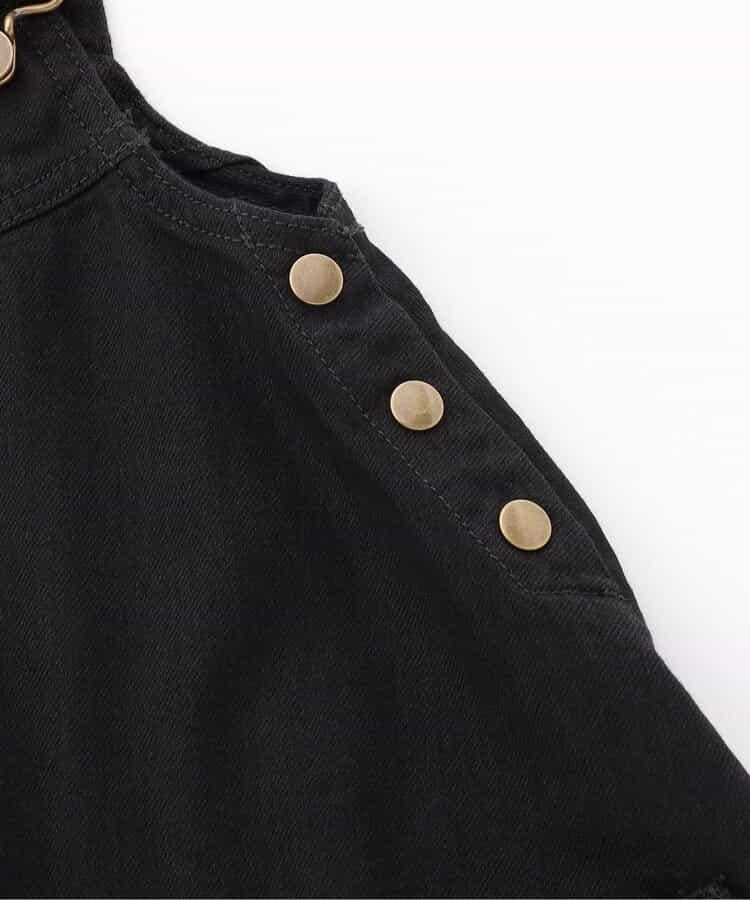 藍色針織連衣裙_120_140【青少年】