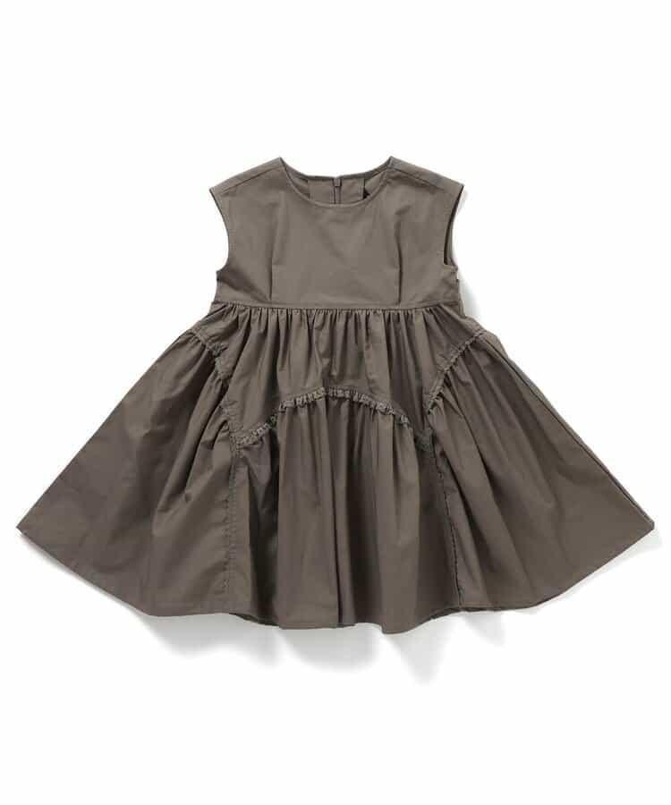 【兒童】豹紋連衣裙