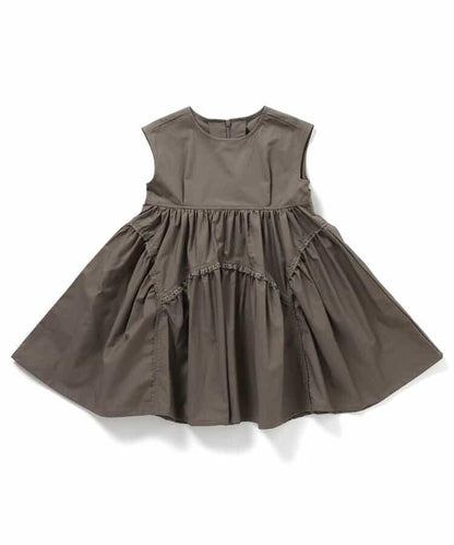 【兒童】豹紋連衣裙