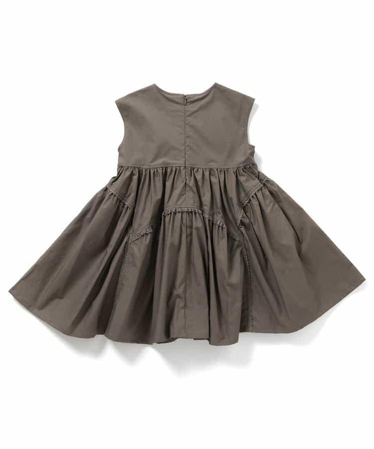 【兒童】豹紋連衣裙