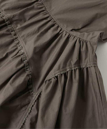 【兒童】豹紋連衣裙