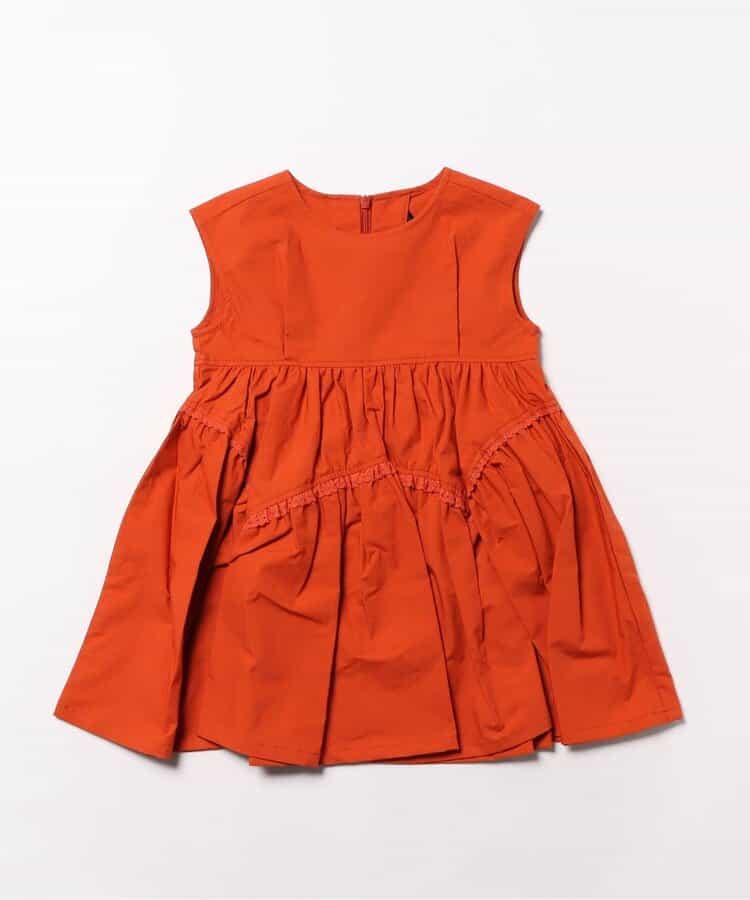 【兒童】豹紋連衣裙