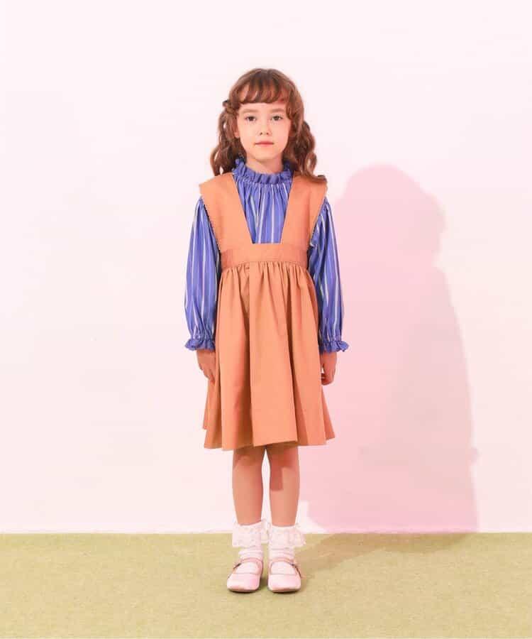 【兒童】馬甲連衣裙