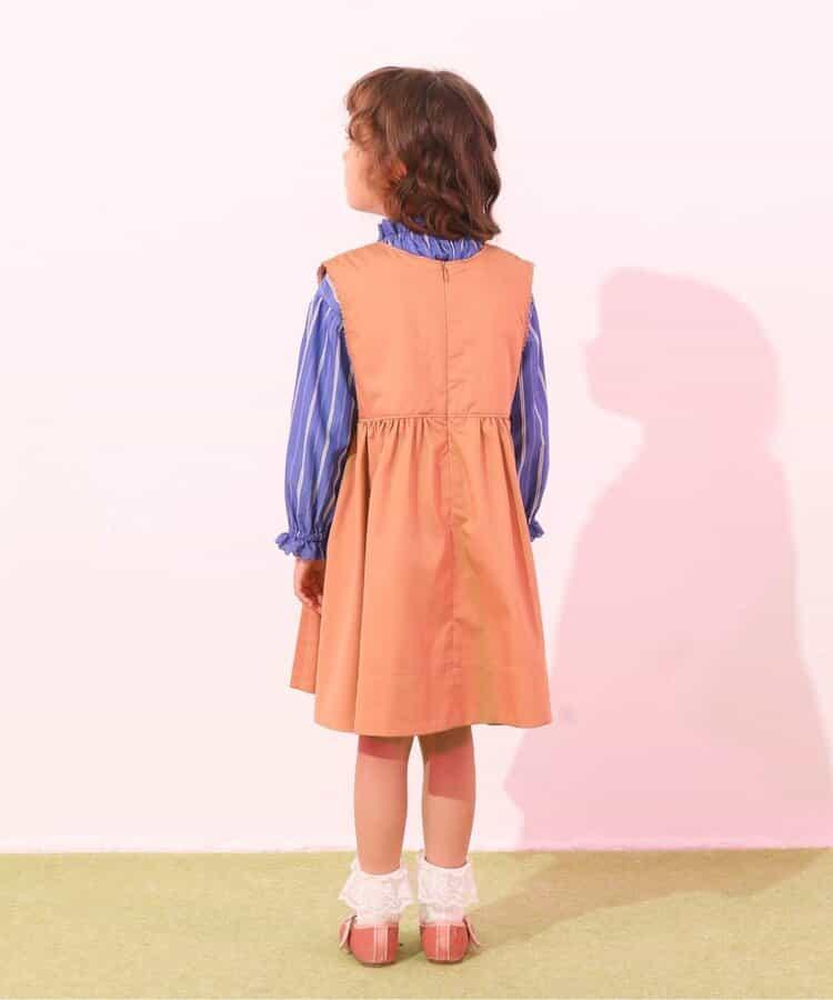 【兒童】馬甲連衣裙