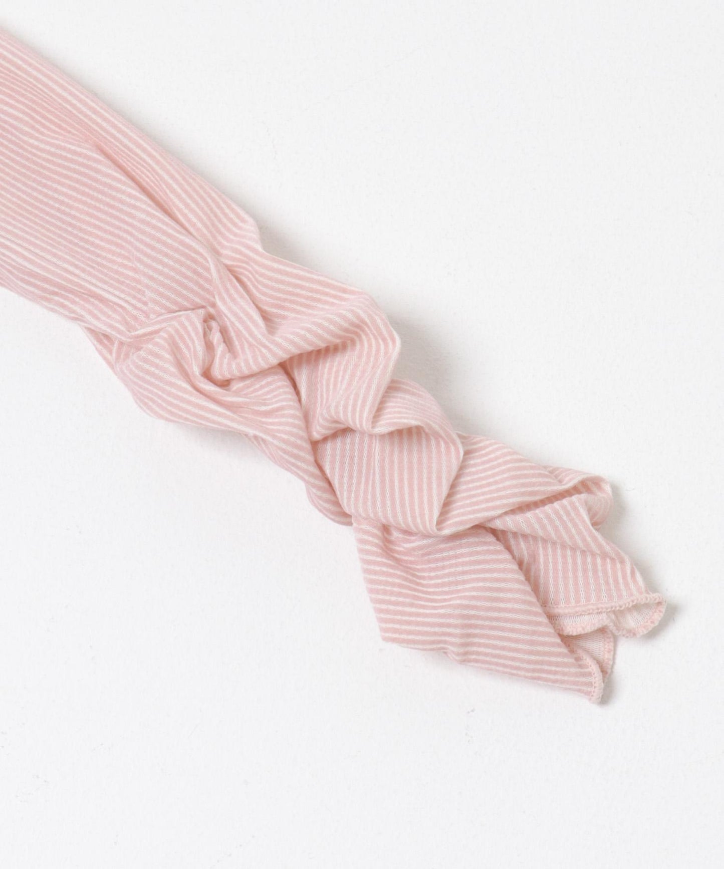 透視天鵝絨褶皺袖上衣