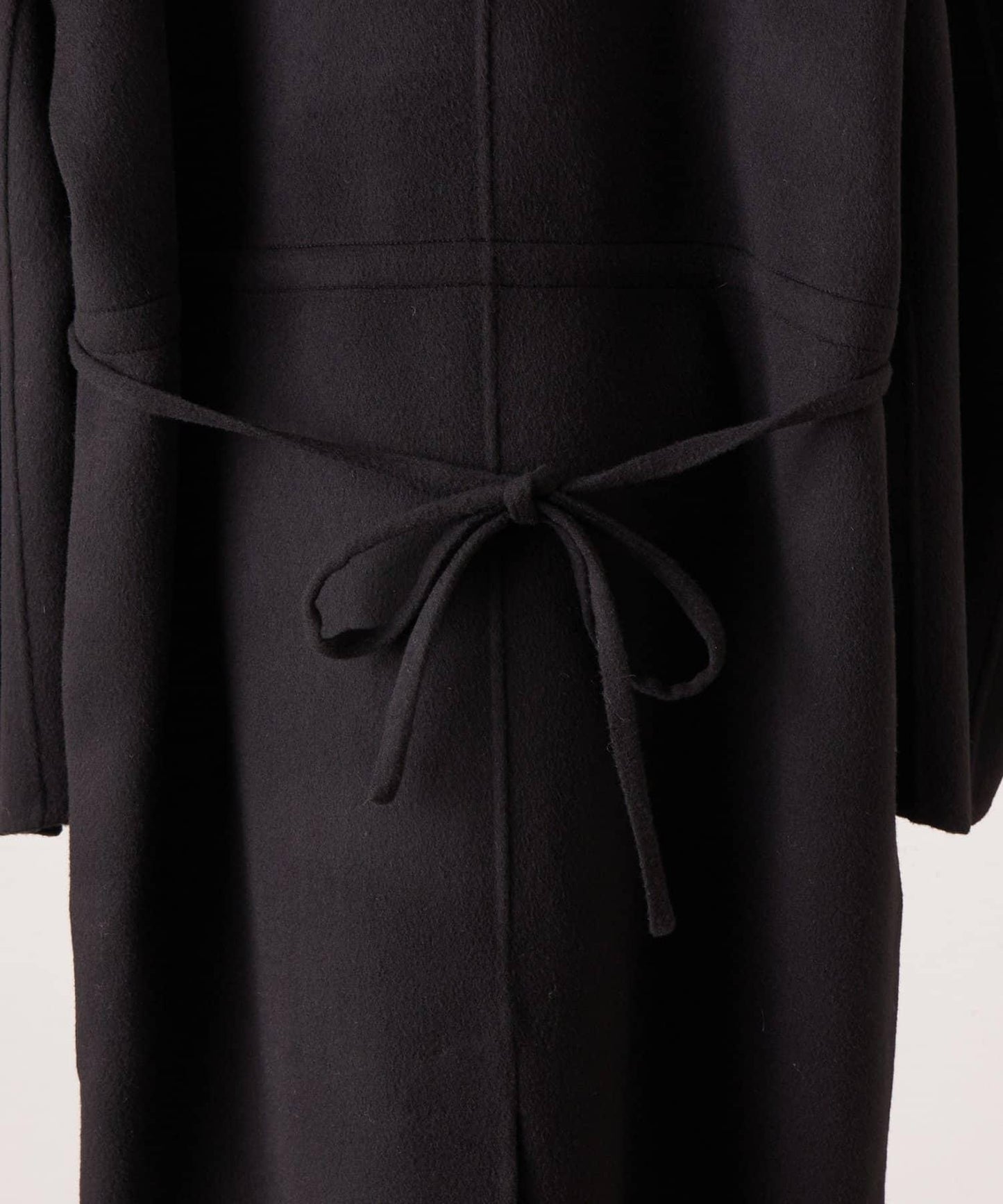 《RRACE》披肩領長款大衣