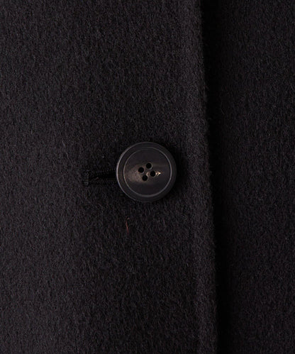 《RRACE》披肩領長款大衣