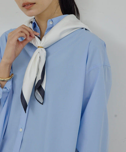 【MANAKA聯名】條紋襯衫絲巾套裝