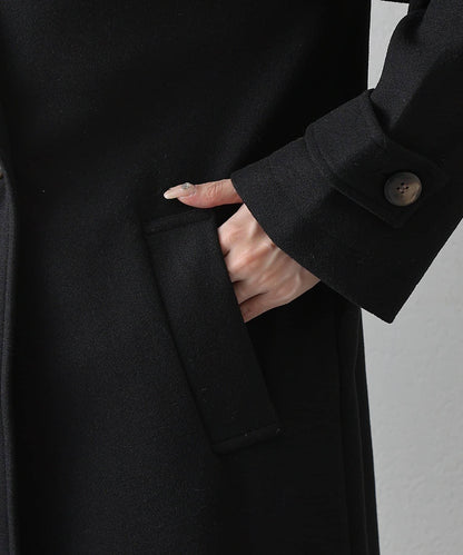 莫薩輕質雙面長款大衣