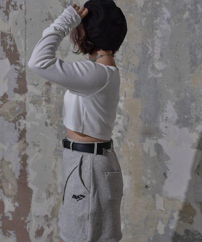 【Mavie..7】帶胸墊內搭長袖T恤