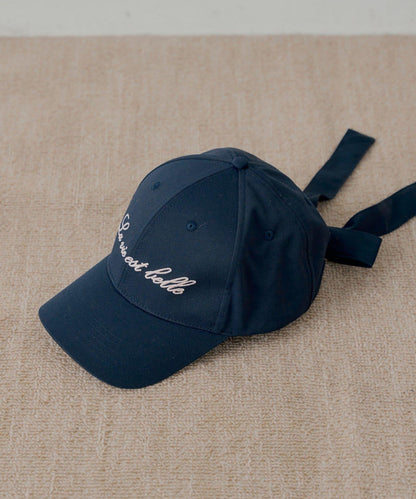 背部繡花棒球帽