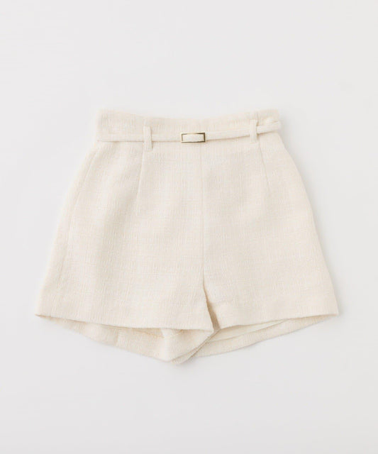 【可成套搭配】附馬甲粗花呢短褲