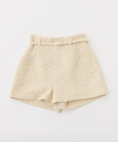 【可成套搭配】附馬甲粗花呢短褲