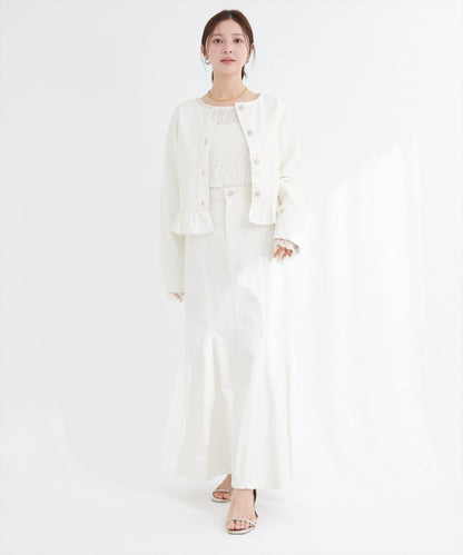 美人魚牛仔半身裙