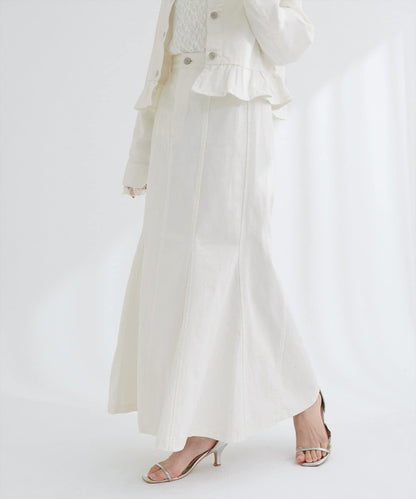 美人魚牛仔半身裙