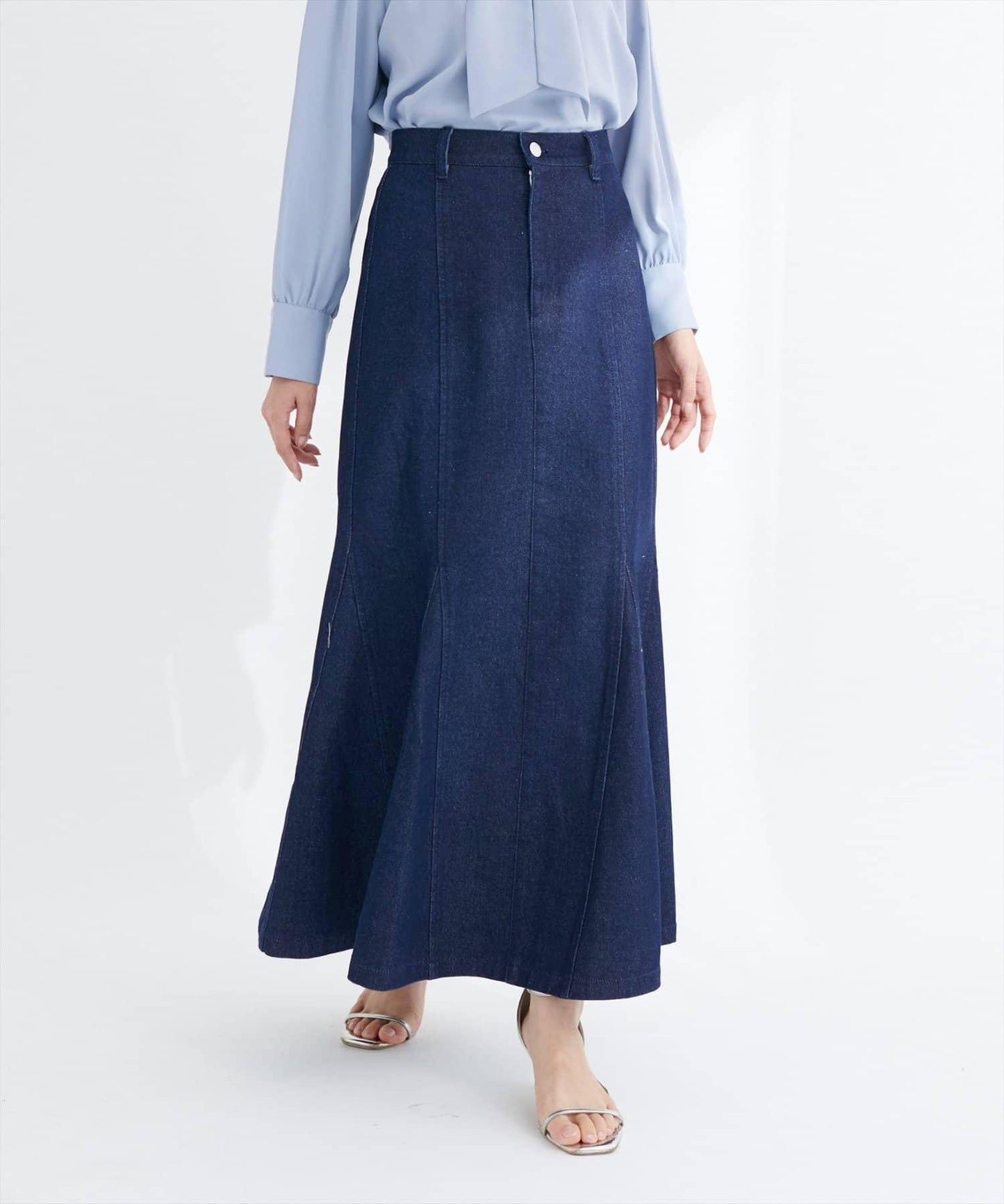 美人魚牛仔半身裙