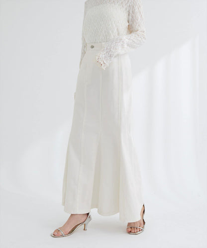 美人魚牛仔半身裙