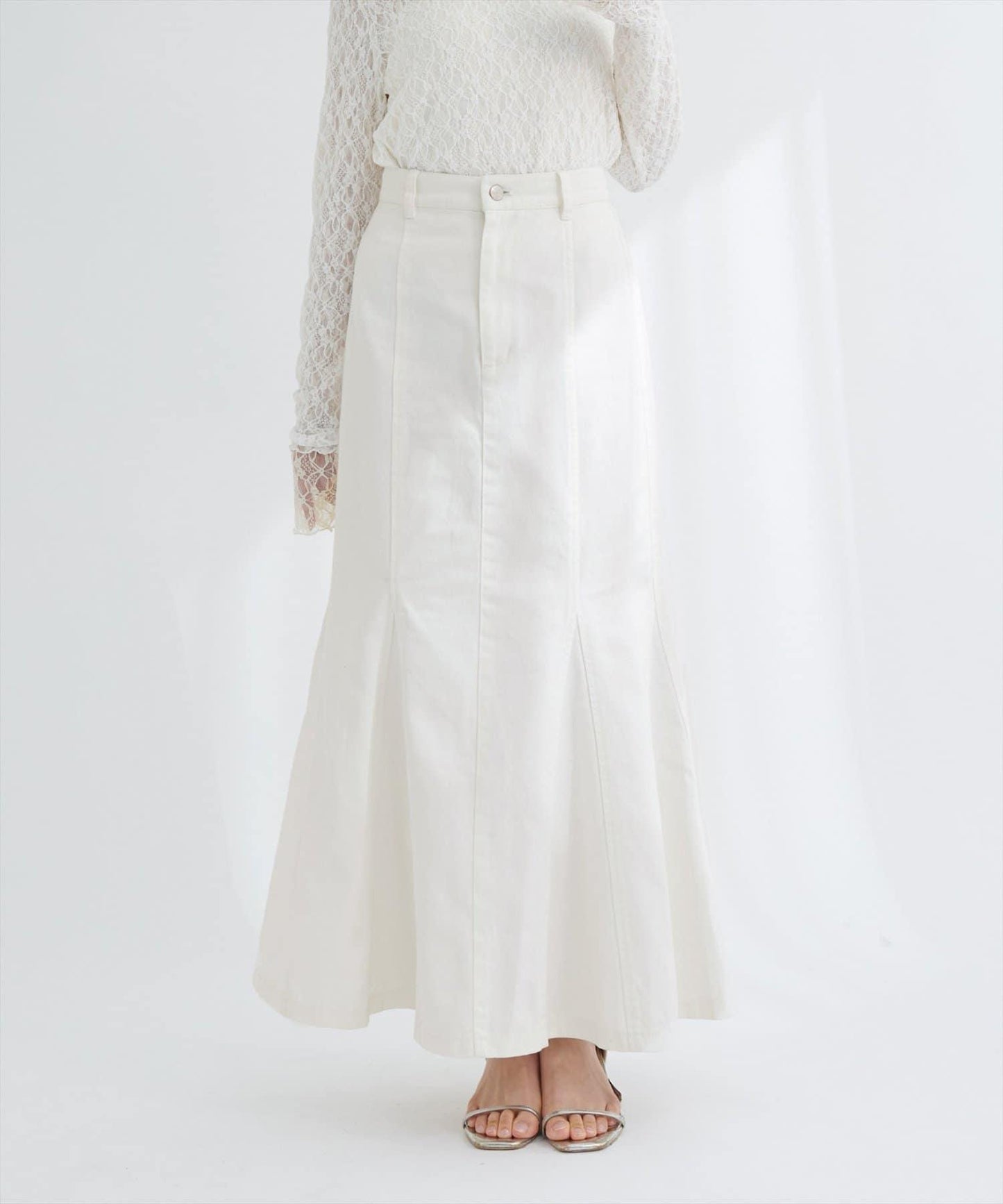 美人魚牛仔半身裙