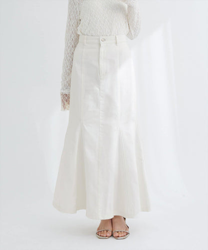 美人魚牛仔半身裙