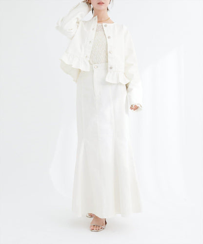 美人魚牛仔半身裙