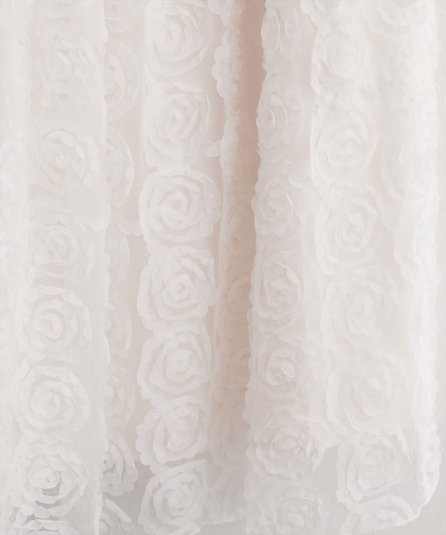 花卉網紗蓬鬆半身裙