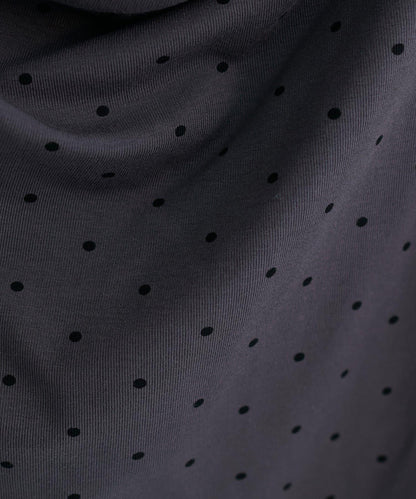 波點圖案垂墜感套頭衫