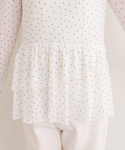 全蕾絲層疊上衣