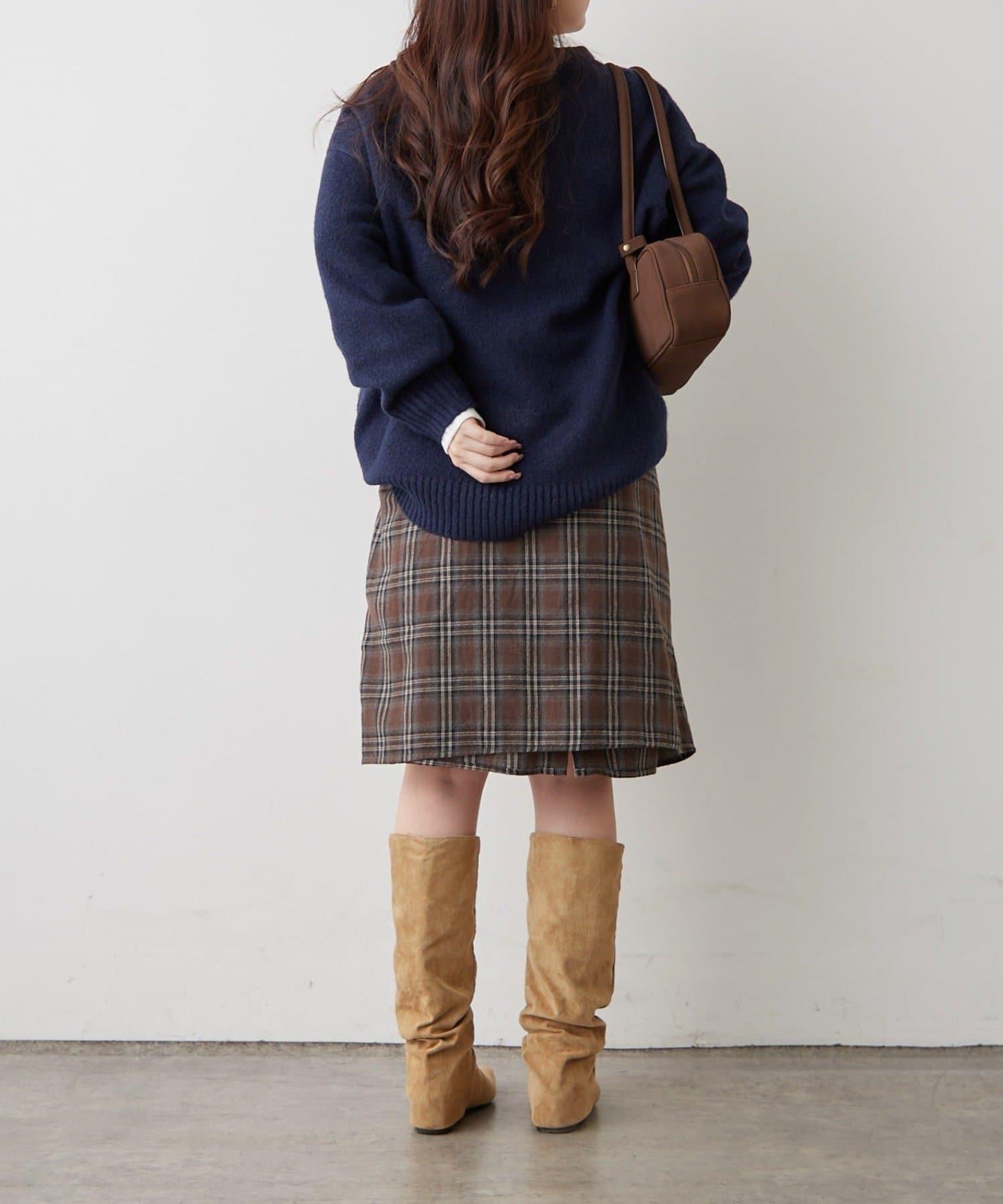 花卉提花針織毛衣