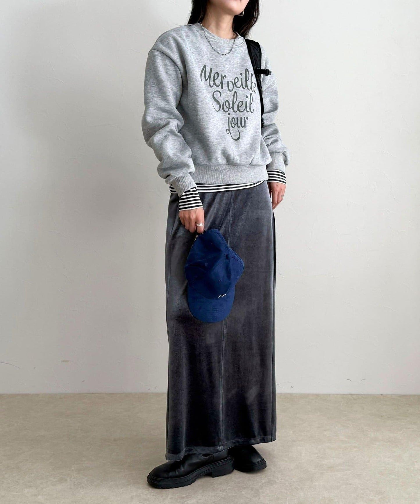 愛心圖案標誌印花衛衣套頭衫