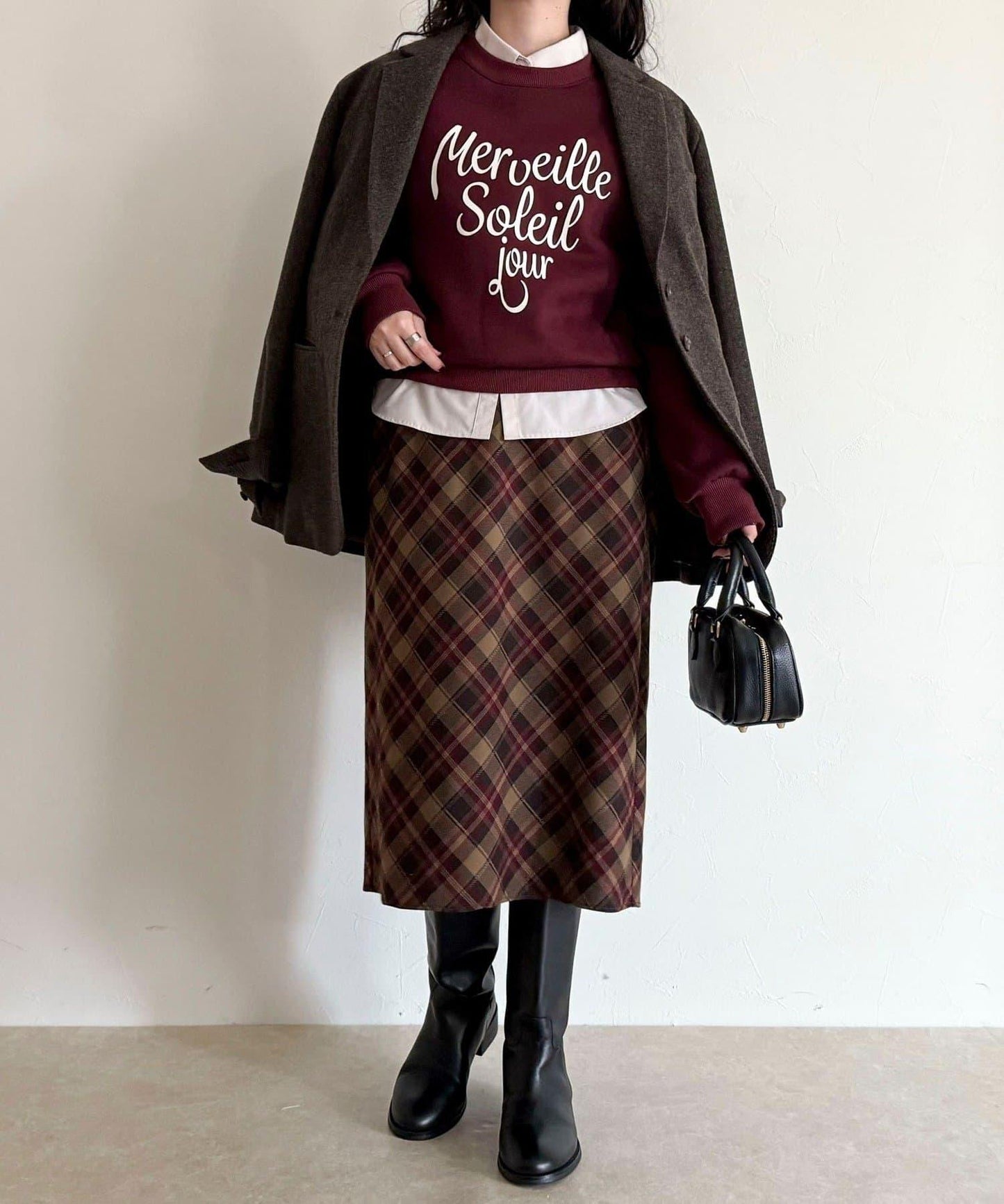 愛心圖案標誌印花衛衣套頭衫