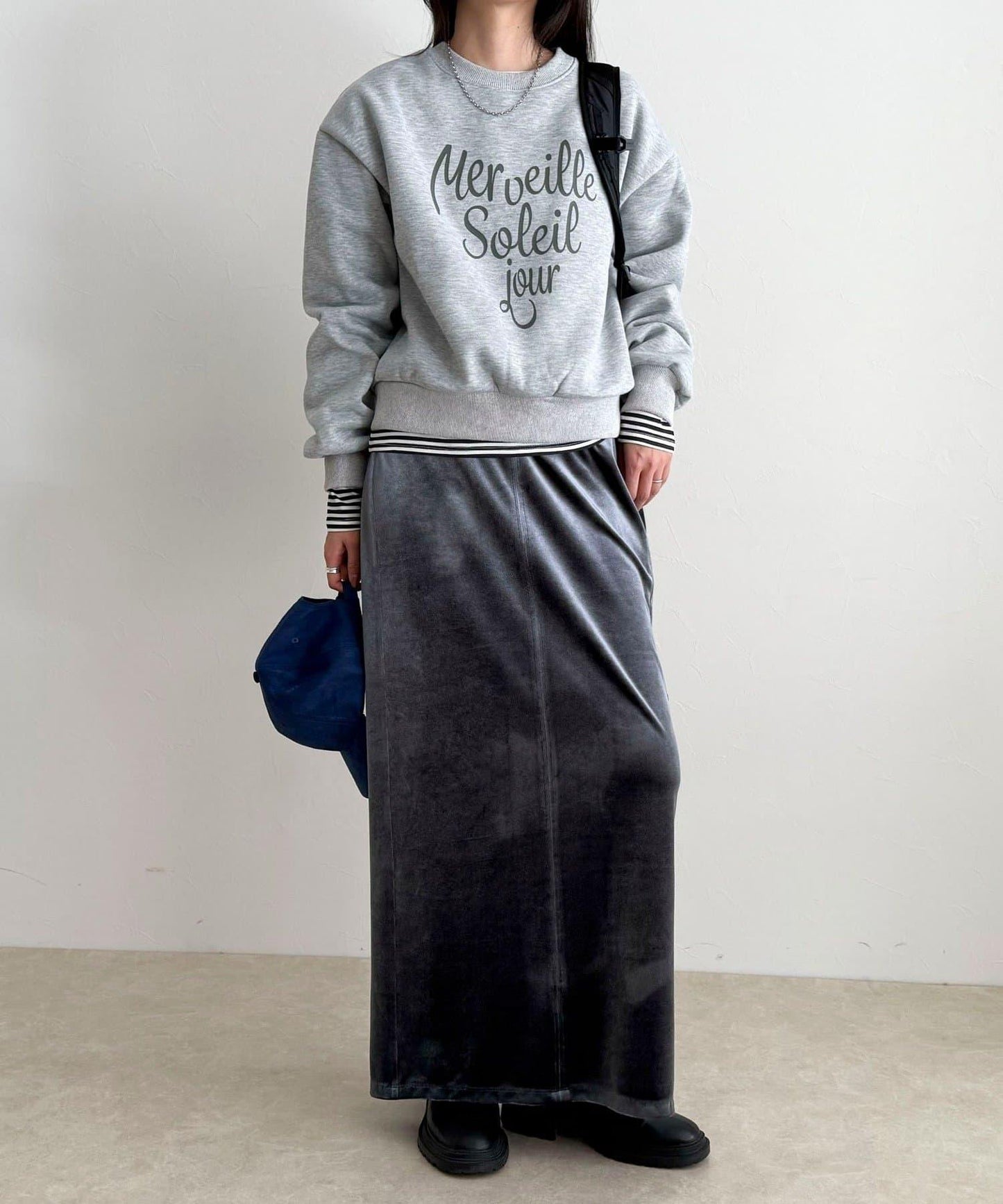 愛心圖案標誌印花衛衣套頭衫