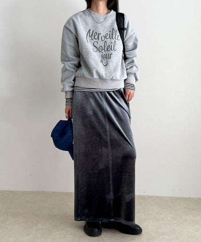 愛心圖案標誌印花衛衣套頭衫