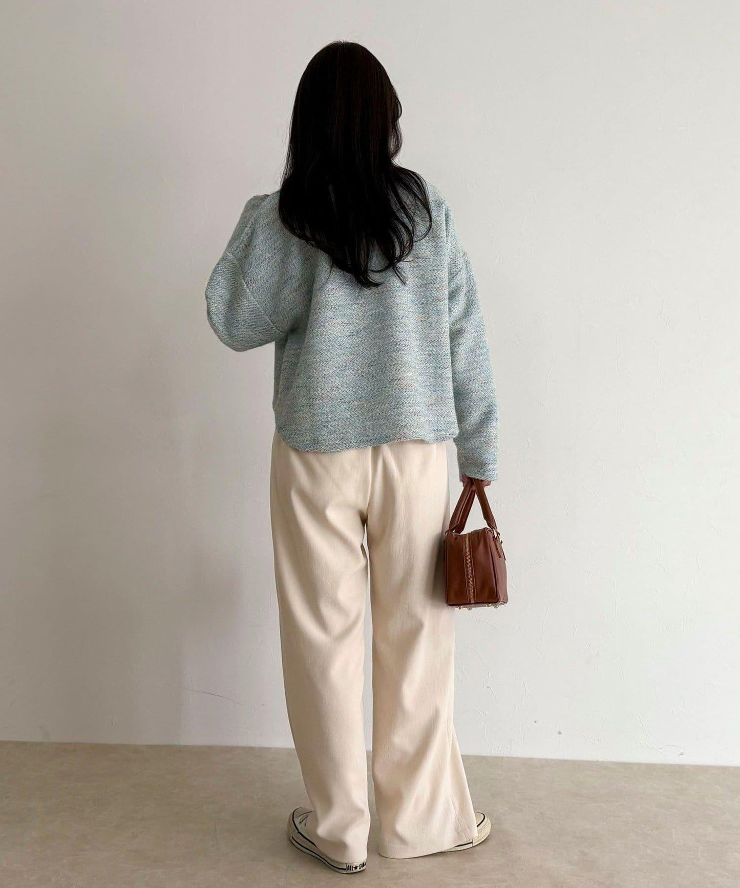 絲滑保暖半寬鬆休閒褲