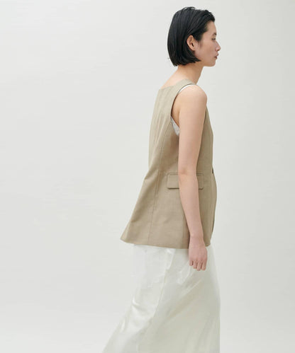 前後兩穿下襬蕾絲吊帶襯衫