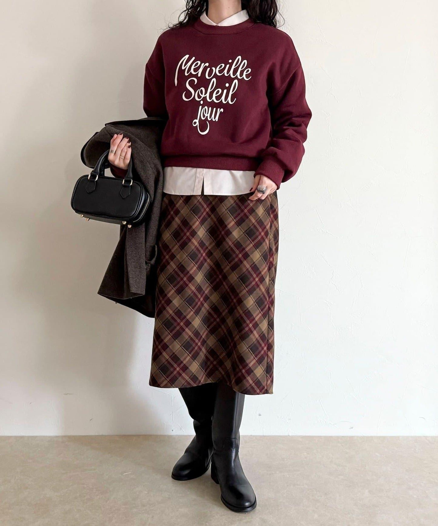 愛心圖案標誌印花衛衣套頭衫