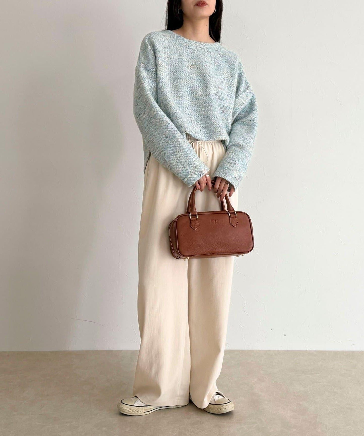 絲滑保暖半寬鬆休閒褲