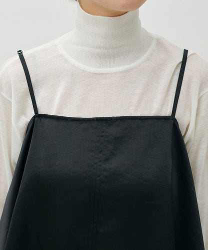 前後兩穿下襬蕾絲吊帶襯衫