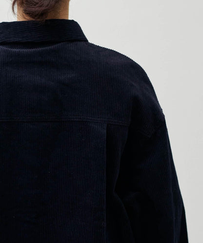 燈芯絨寬鬆襯衫