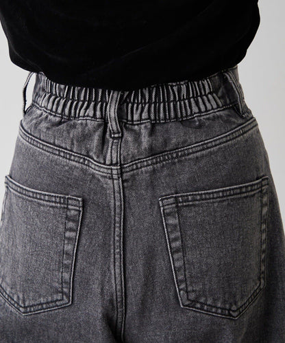 【2026春夏】弧形線條牛仔褲