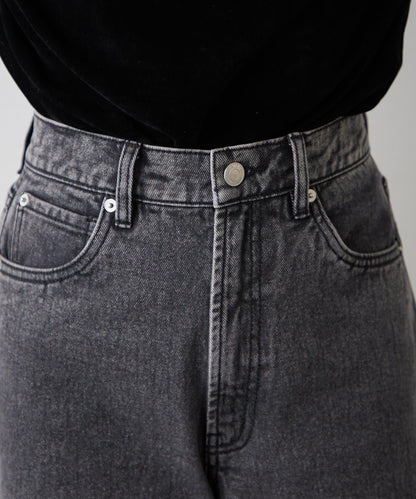 【2026春夏】弧形線條牛仔褲