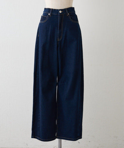 【2026春夏】弧形線條牛仔褲