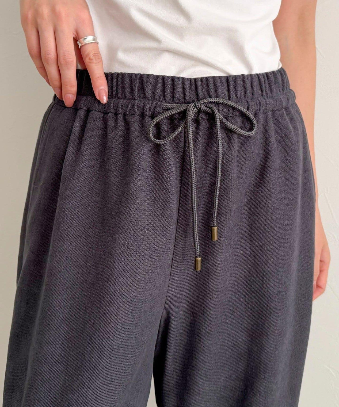 絲滑保暖半寬鬆休閒褲