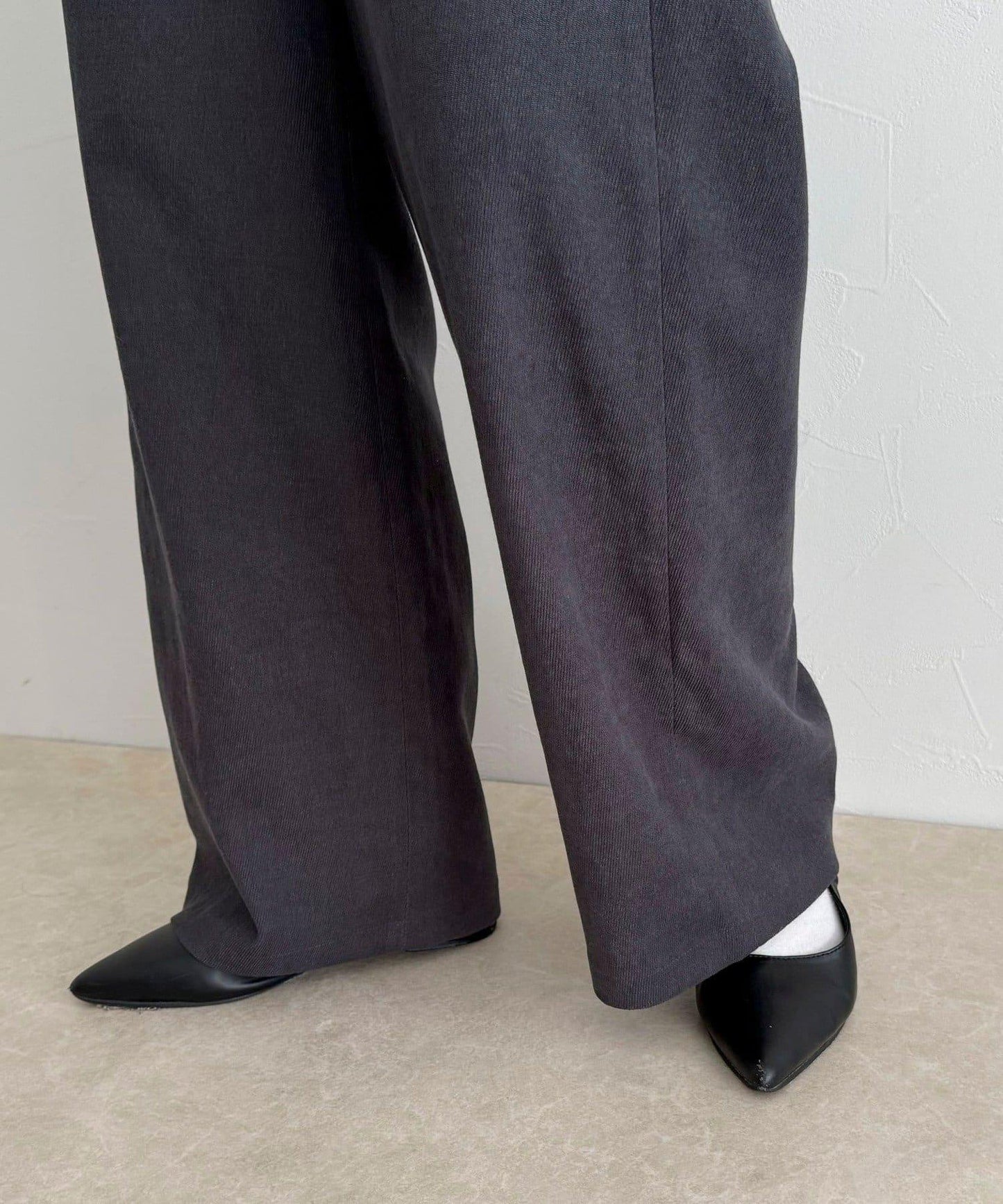 絲滑保暖半寬鬆休閒褲