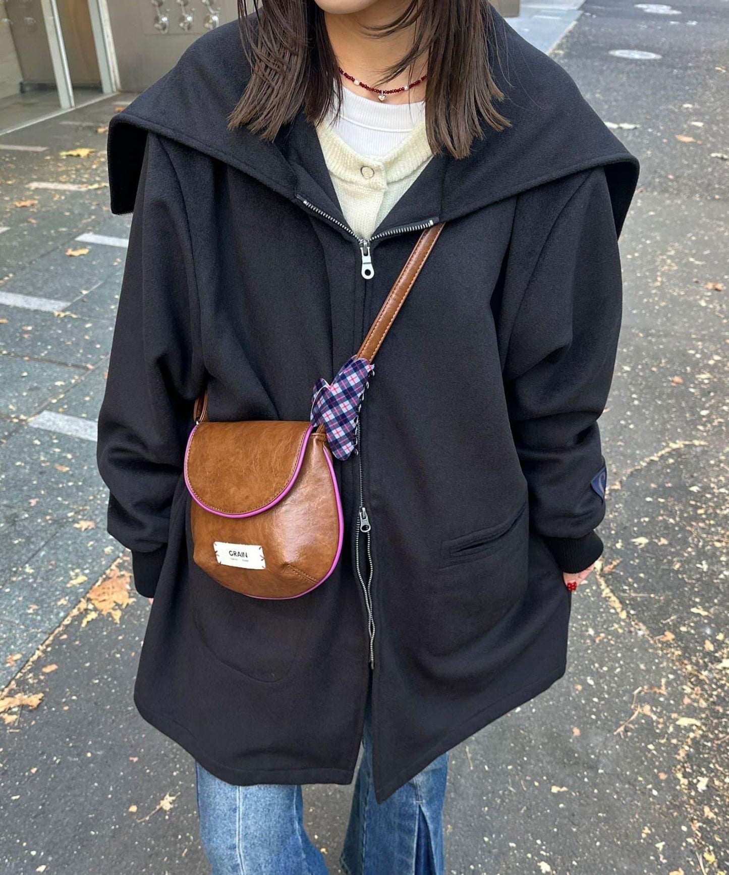 羊毛混紡軍裝大衣