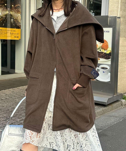 羊毛混紡軍裝大衣