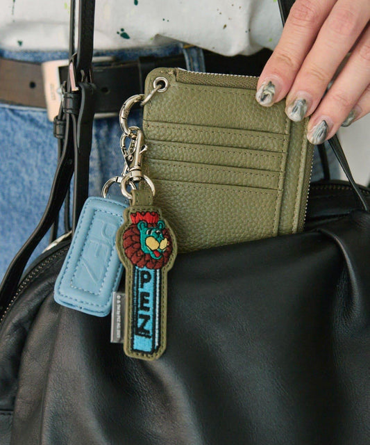 【PEZ×ear】真皮卡片零錢包